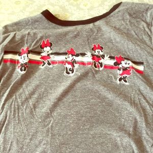 A Minnie Mouse shirt in a size , Extra Large
